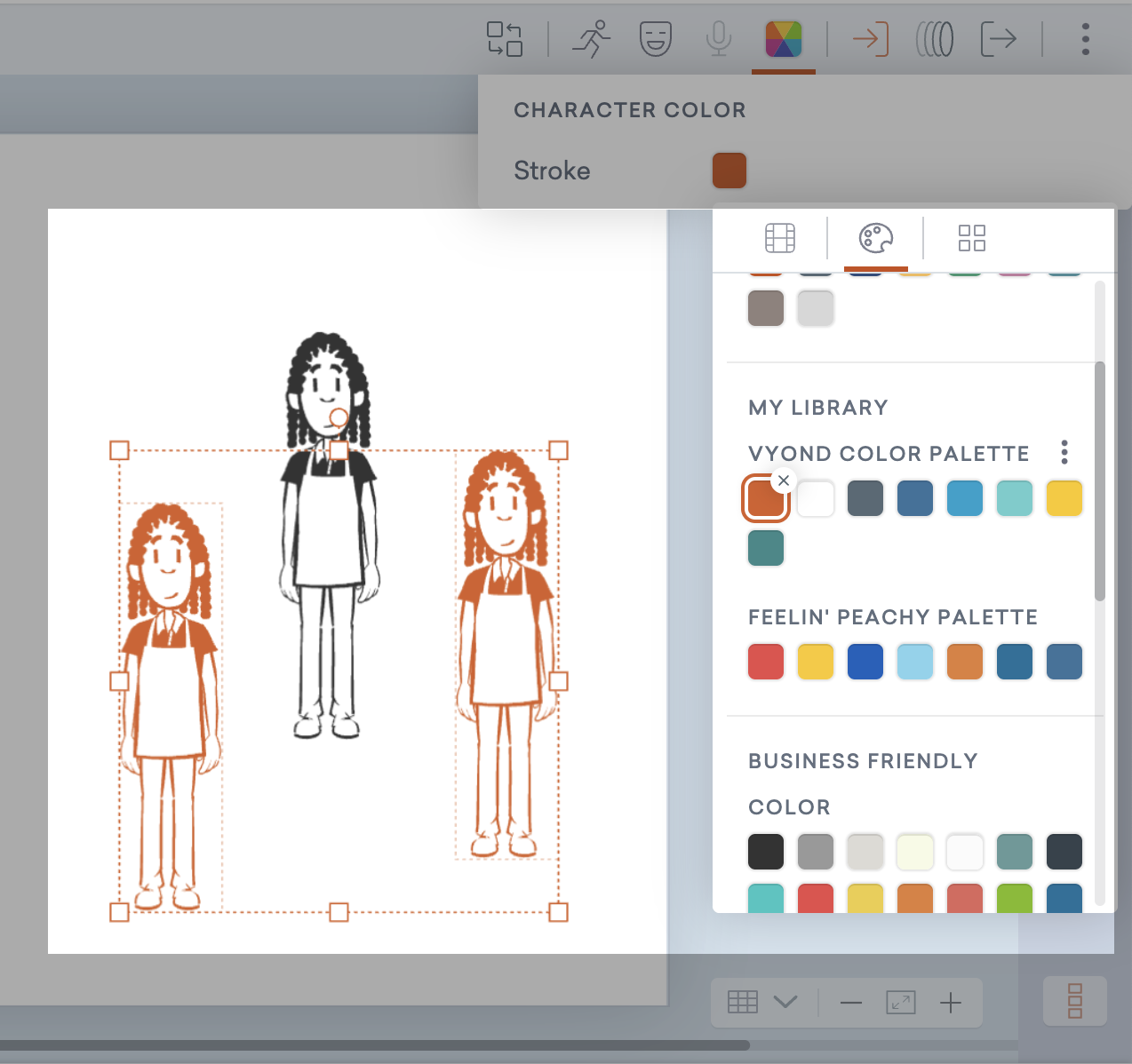 Edit Character Colors in Vyond Studio – Help Center